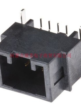 JST汽车连接器CPT管座8路通孔黑色公BM08B-CPTK-1A-TB