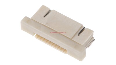 TE泰科电子FPC连接器母座0.5mm节距10路SMT直角1-1734592-0