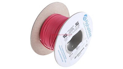 alpha阿尔法电线ecowire单芯红色