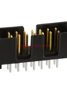 TE泰科AMP-Latch连接器2排14路2.54MM间距针座103309-2