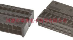 TE汽车连接器2行18路电缆安装黑色母外壳1379102-1