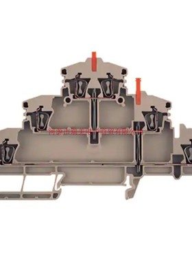 ZDLD 2.5-2VN端子块DIN导轨1782320000电子元器件Weidmüller