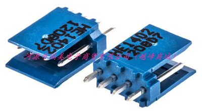 TE泰科电子AMPMODU HE14连接器2.54MM节距1排4路PCB针座281695-4