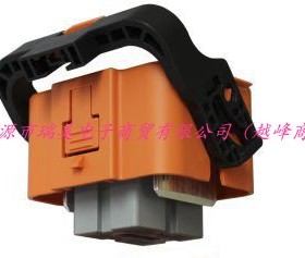 Amphenol电动汽车服务断开器额定500A橙色公法兰安装MSDM5002