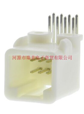 TE泰科2行8路面板安装汽车管座连接器天然色母1376350-2