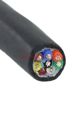 Alpha多芯电缆Xtra-Guard 2无屏蔽8芯20AWG长30米25058 BK005