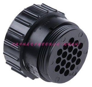 圆型公插头211772 1汽车连接器19路电缆安装 Series TE泰科CPC