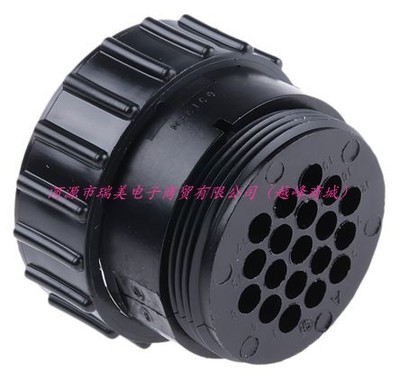 TE泰科CPC Series 1汽车连接器19路电缆安装圆型公插头211772-1