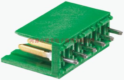 TE连接器PCB针座AMPMODU Mod I直8路3.96MM节距1排280612-2