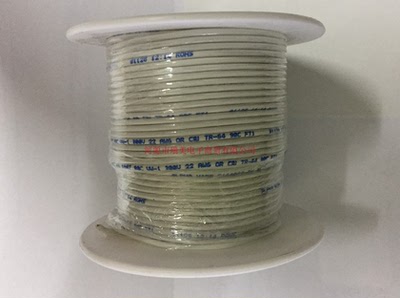 Alpha阿尔法恶劣环境导线22AWG白色30M长铜导体3051 WH005