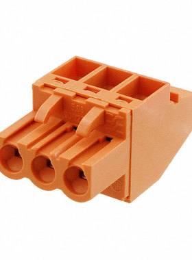 Weidmüller BLZ 5.08/03/90 SN OR BX插头1552860000