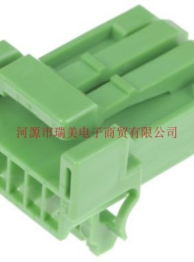 JAE汽车连接器IL-AG5母插座外壳6路绿色IL-AG5-6S-S3C1