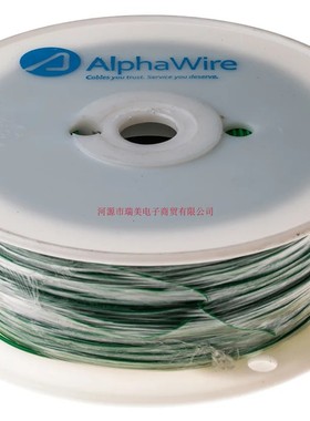 Alpha Wire恶劣环境导线Hook Up绿色UL1007线型长305米3050 GR001