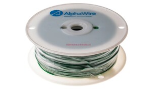 Up绿色UL1007线型长305米3050 GR001 Wire恶劣环境导线Hook Alpha