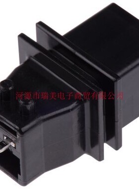 JAE汽车连接器MX44公管座2路通孔黑色MX44002NF1