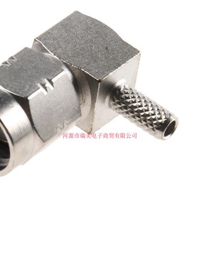 Radiall雷迪埃SMA同轴连接器RG188RG316电缆50Ω公头R124172120W