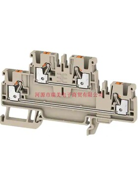 A2T 2.5端子块DIN导轨1547610000电子元件Weidmüller连接器插头