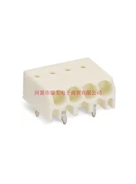 744-303电子元器件Wago连接器1排3路16-20AWG白色端子块