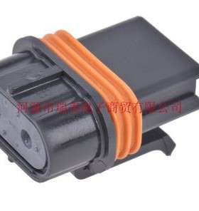 Delphi汽车连接器Metri-Pack 630电缆安装2路黑色灰色母12066681