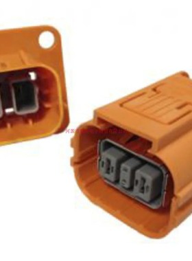 Amphenol电动车辆连接器2路橙色50mm²包容式直角HVSL1000082A150