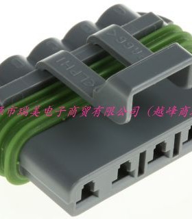 Delphi德尔福Metri-Pack 280电缆安装汽车连接器5路灰色12084891
