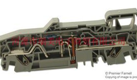 WAGO万可保险丝连接器端块2路20至8AWG小型2006-1681/1000-413