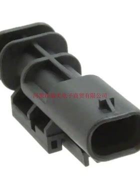 TE泰科MCON汽车连接器1排2路4MM间距插头1-1703498-3