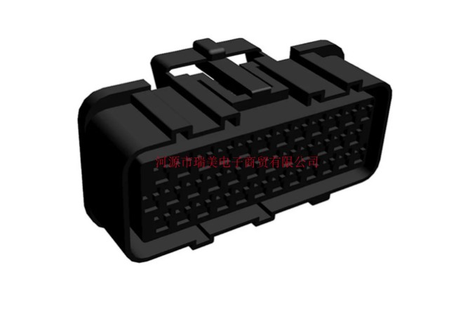 TE泰科电子Econoseal III 070汽车连接器36路3行母座外壳344111-1