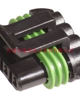 Delphi连接器Metri-Pack 150电缆安装4路黑色母15337220