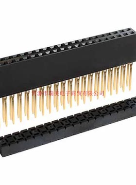 Harwin背板连接器2排40针2.54MM节距镀金M20-6152005