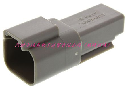 Amphenol安费诺AT汽车连接器2路母座AT04-2P现货2PCS