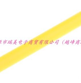 TE热缩管2.4MM直径2:1收缩1.2MM黄色RNF-100-3/32-4-STK