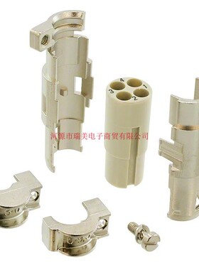 HARTING浩亭Han-Quintax重载连接器4路母头09150043113