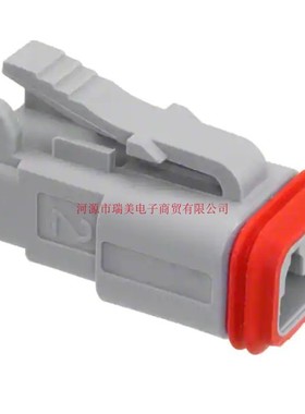 Molex莫仕ML-XT汽车连接器1排2路自由悬挂母插头灰色93445-1202