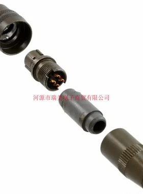 AMPHENOL安费诺４路MILDTL26482连接器螺母插头PT06W-8-4P
