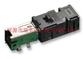 TE印刷电路板模块化插座8路工业Mini I/O直电缆安装2040008-1