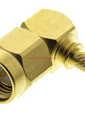 Radiall雷迪埃SMA直角连接器压接端接RG188 RG316插头R125172000