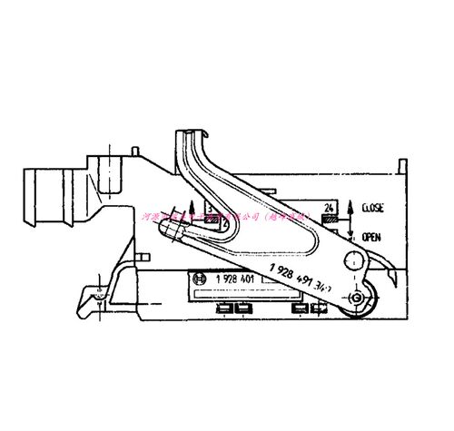 Bosch博世SWS用35PEMS接触外壳3行汽车连接器1928401982