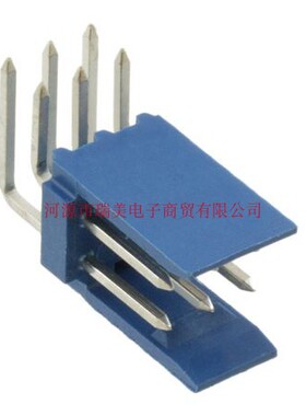 TE泰科2排6路2.54MM节距直角AMPMODU HE14连接器PCB针座281742-3