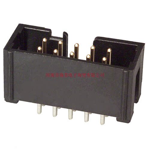 3M板至板电缆2.54MM间距公形引脚2排10路连接器2510-6002UB