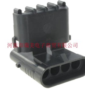 Delphi德尔福Weather Pack汽车连接器1排4路12010974