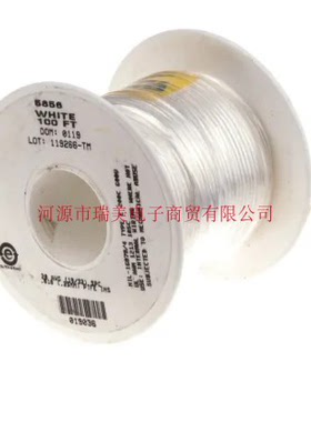 Alpha阿尔法PTFE设备电线30awg白色UL1213线型30M长5851 WH005