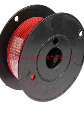 TE泰科FlexLite电线17AWG红UL1385单芯VW-1长100米FLT0111-1.00-2