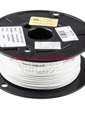 TE泰科电子FlexLite高温线白色100M长镀锡铜FLHTC0311-1.50-9