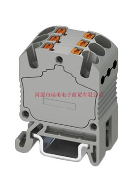Phoenix菲尼克斯PTFIX 6X1,5-NS15A GY接线板DIN轨道3002910