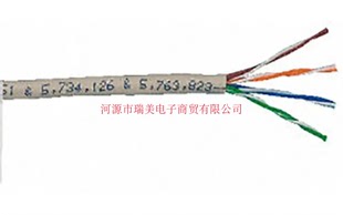 Belden百通超五类网线U F2V1000 UTP屏蔽灰色304米双绞线1752A