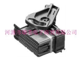 Delphi汽车连接器64路CMC长53.5MM宽38.2MM高36MM黑色PPI0001501