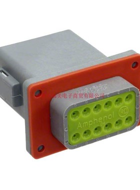 Amphenol安费诺PanelMate™AT面板安装2排12路插座AT04-12PA-PM02