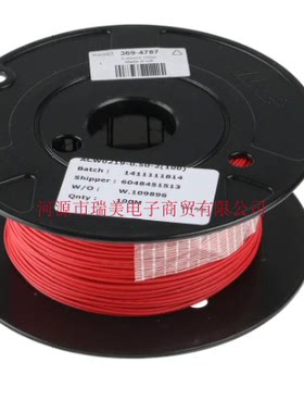 ACW0219-0.50-2 TE泰科电子100M红色0.5mm²横截面积50V汽车电线