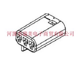 Delphi德尔福Metri-Pack 150汽车连接器1排3路12047781